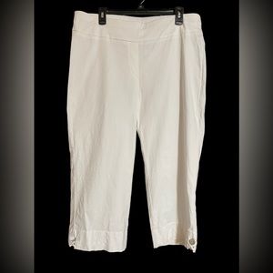 Ruby Road 16W Pull On Cropped Pants